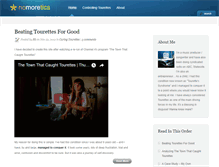 Tablet Screenshot of nomoretics.com